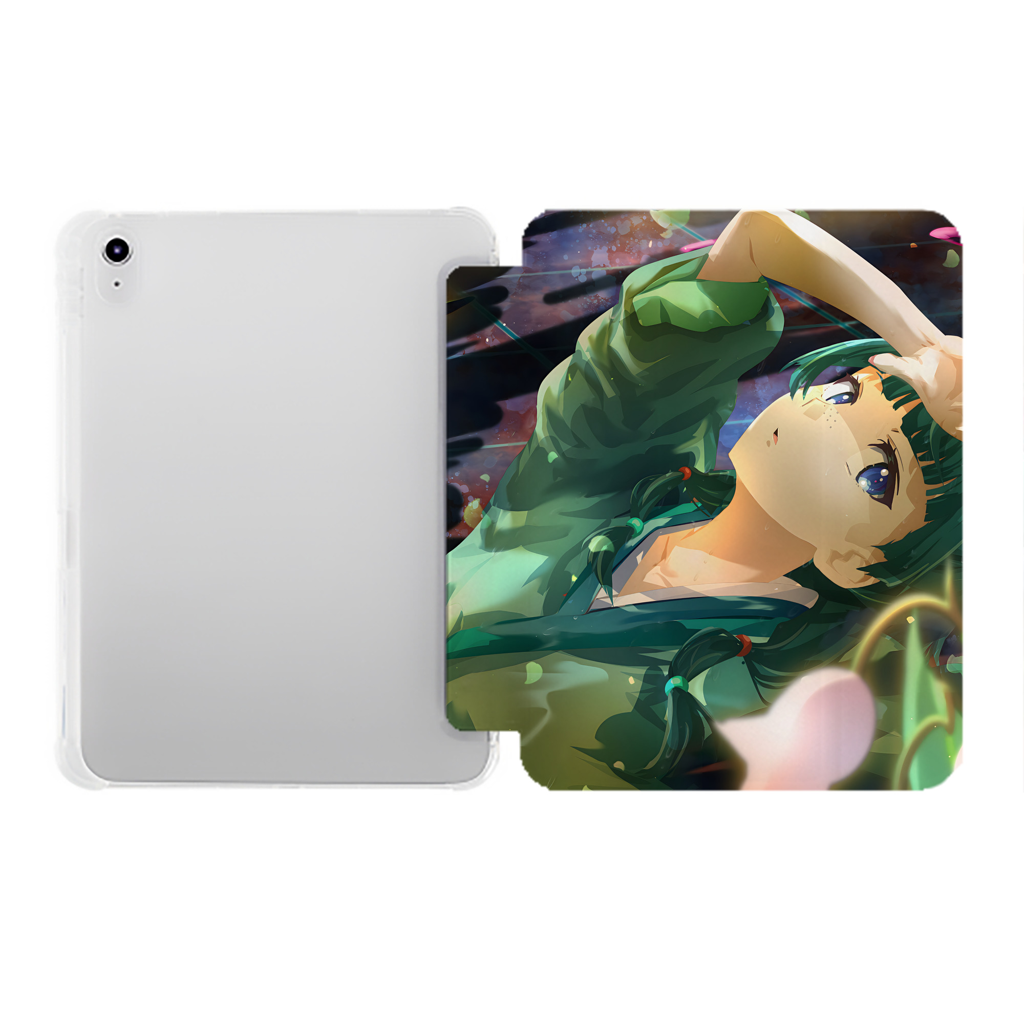 （画像用） 薬屋のひとりごと The Apothecary Diaries IPad ケース ペン収納付き 三つ折りスタンド PUレザー×シリコン 対応機種9.5/10.5/10.9インチ